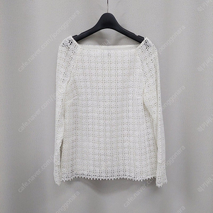 마시모두띠 레이스 보트넥 블라우스