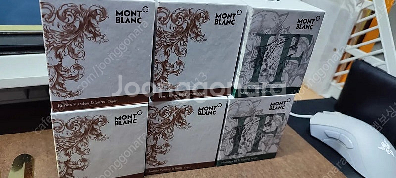몽블랑 미사용 한정판 잉크 키플링 퍼디앤손시가--4