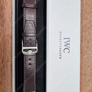 iwc 마크20 가죽 스트랩 브라운, 버터플라이 디버클