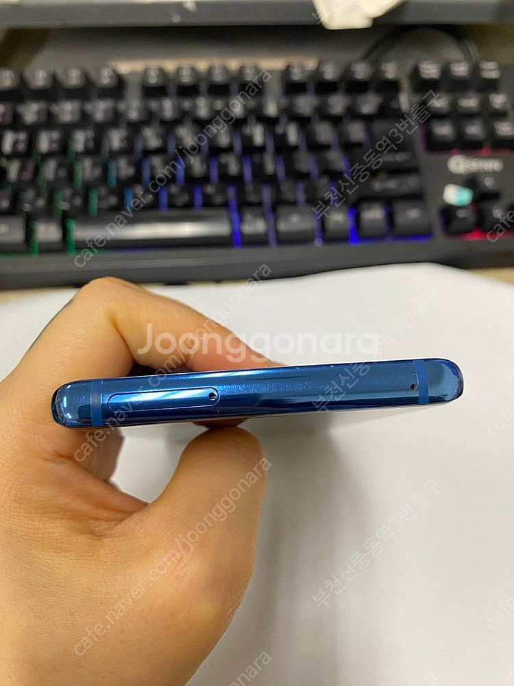 198805 SK 갤럭시노트8 블루 A급 64GB 무잔...--2