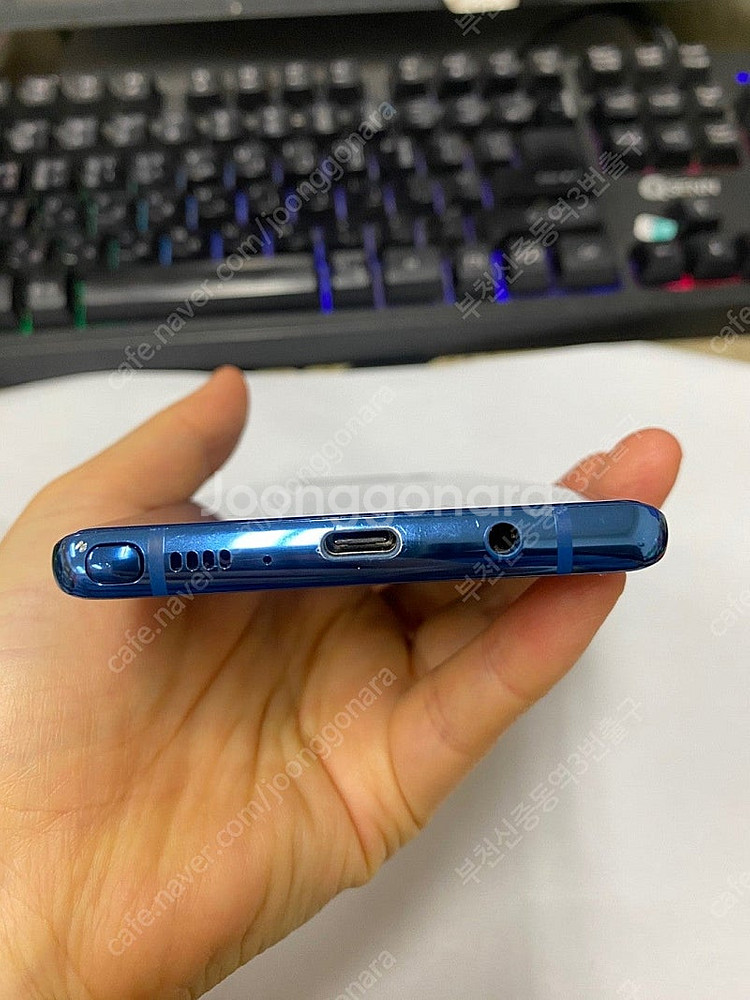 198805 SK 갤럭시노트8 블루 A급 64GB 무잔...--6