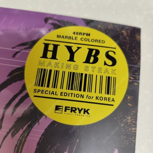 HYBS - Making Steak (180g Magenta Pink Marble Color Vinyl, 300매 ... 이미지