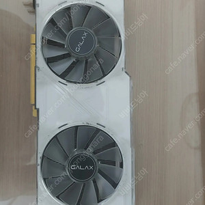 GALAX 2080ti 11g DUAL WHITE 1 CLOCK OC 팝니다