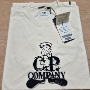 새상품/(정품)CP컴퍼니 자수 반팔 티셔츠