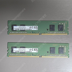 삼성 3200 8gb × 2 (16gb)램