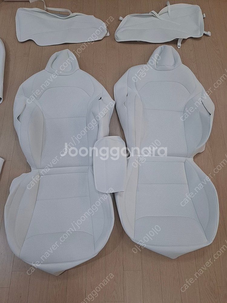 모델 3 하이랜더 화이트 시트 커버 새제품 판매합니다!--0