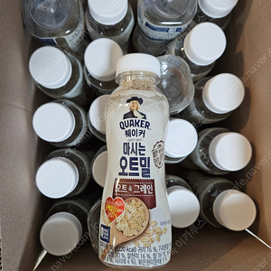 퀘이커 마시는 오트밀 10개.우유선식