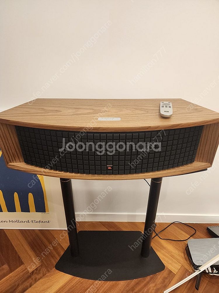 JBL L75ms 스피커 및 거치대 개봉만 했음--0