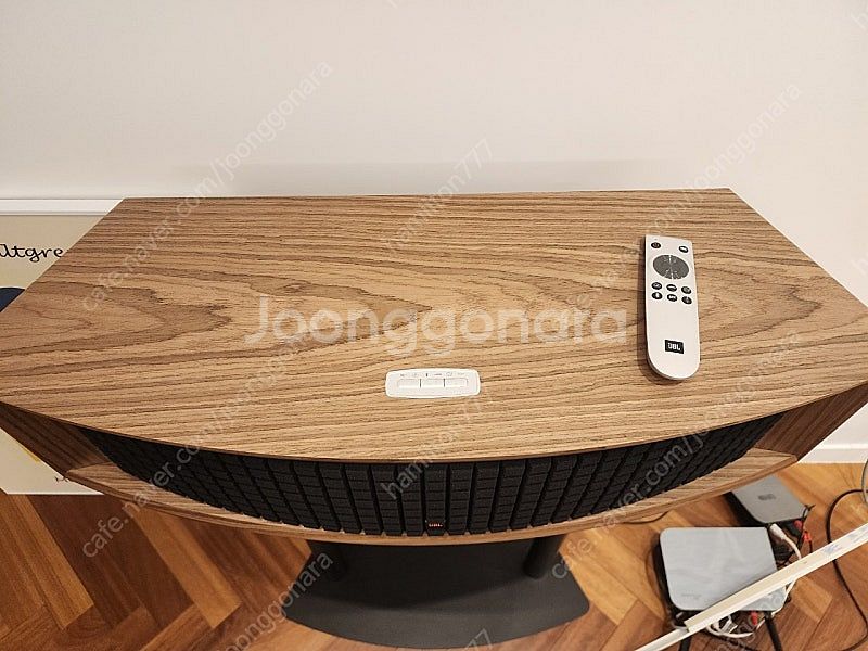 JBL L75ms 스피커 및 거치대 개봉만 했음--3