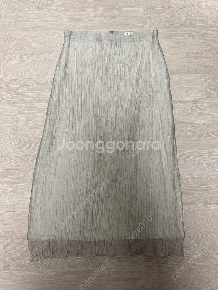 SIE 시에 클레르 레이어드 페일민트 스커트 M--1