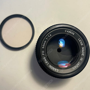 캐논 nFD 50mm 1.4 렌즈
