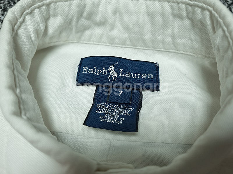 [무료배송][130]폴로 키즈 옥스포드 셔츠 남방--5