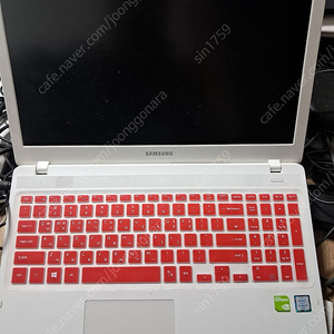 삼성노트북nt500r5l-z54r 화면안뜸