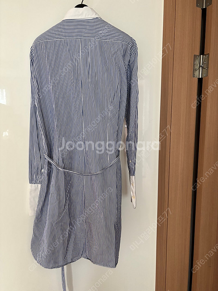 랙앤본 스트라이프 햅번 셔츠원피스 올드머니룩 하객룩 출...--8