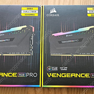 커세어 벤젠스 RGB PRO ddr4 램 16GB(8×2) 패키지 팝니다