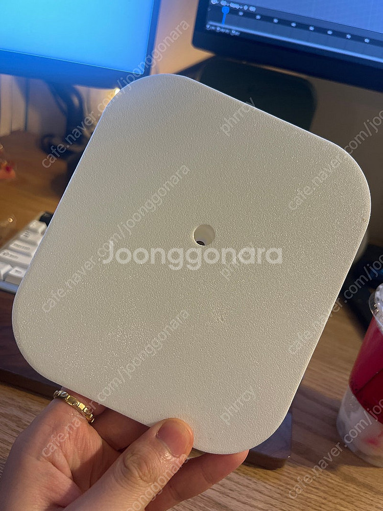 LSX 스피커 받침(P1 데스크패드) 만들어드려요--2