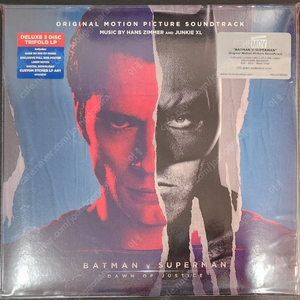 [LP] 배트맨 대 슈퍼맨 Batman V Superman 한정판 OST