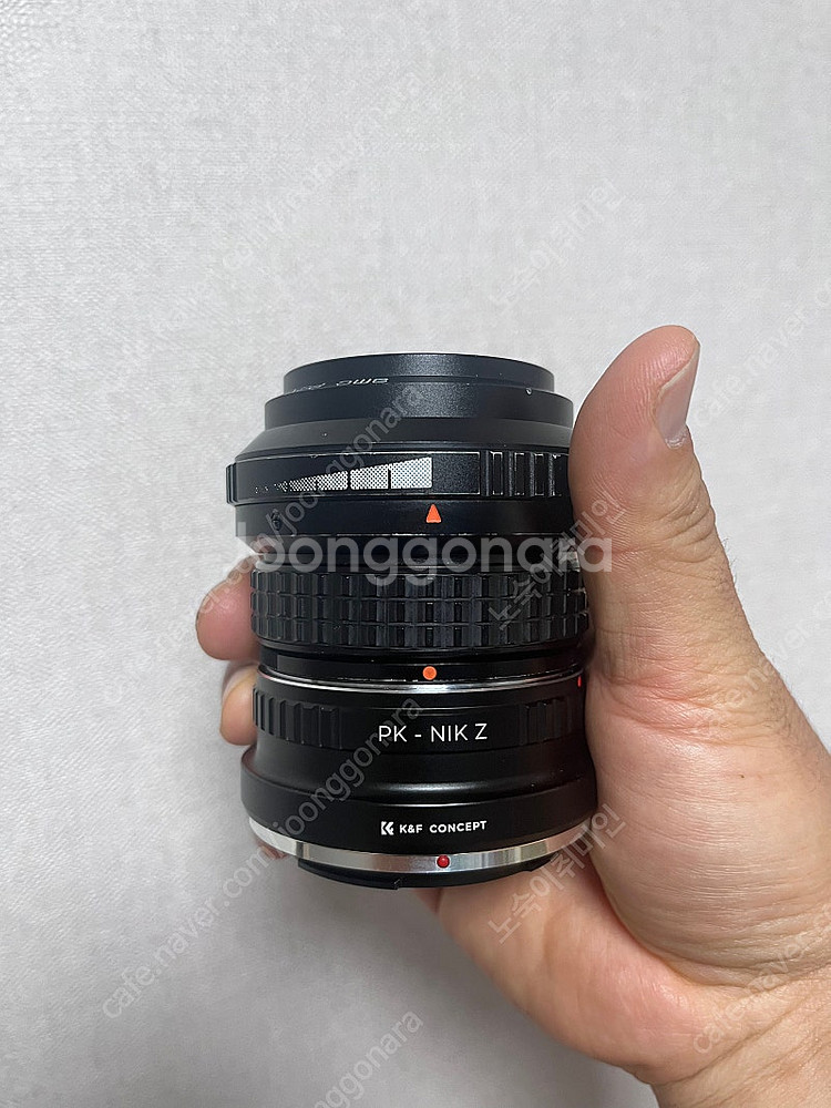 펜탁스 85mm 2.2 소프트 렌즈 + 니콘 z 어댑터--2