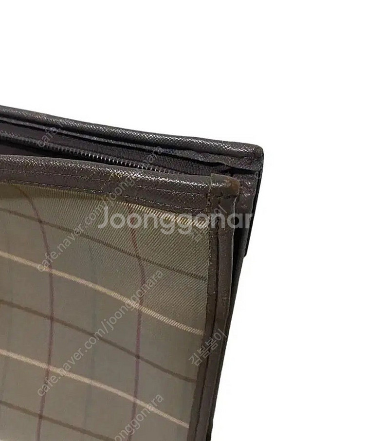 버버리 빅체크 클러치백--1