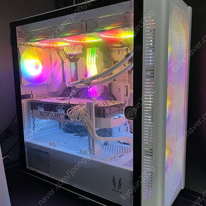 고사양 화이트 게이밍 PC 데스크탑