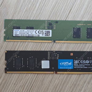 DDR5 8gb 5600 램, 메모리 2개 일괄판매(삼성, 마이크론)