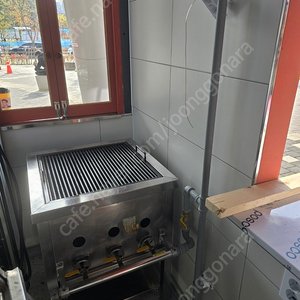 업소용 숯불 가스 바베큐 초벌 직화구이기600