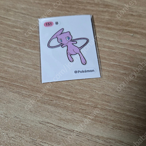 포켓몬 띠부씰 뮤 (151) 팝니다