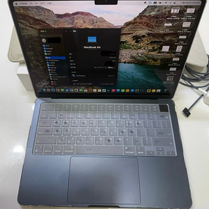 (대전) 맥북에어m2 13, 16g ssd512gb S급팔아요