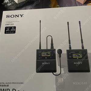 소니 UWP-D21 와이어리스 송수신 마이크