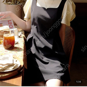 플로움 Rose Vine Bustier Dress Mini