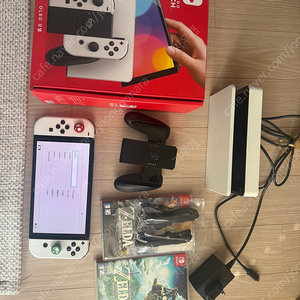 닌텐도 oled + 야숨 +왕눈