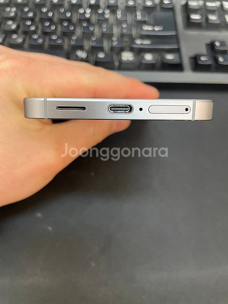 갤럭시S25 실버 256GB 무잔상 상태좋은 풀박스중고...--5