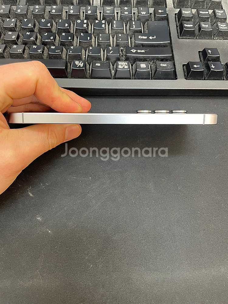 갤럭시S25 실버 256GB 무잔상 상태좋은 풀박스중고...--6
