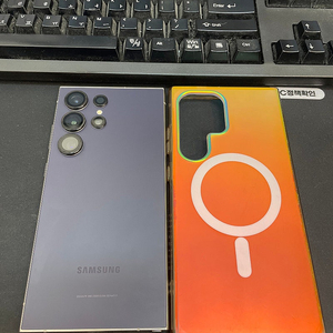 갤럭시S24울트라 퍼플 256GB 무잔상 상태좋은 중고84만팝니다