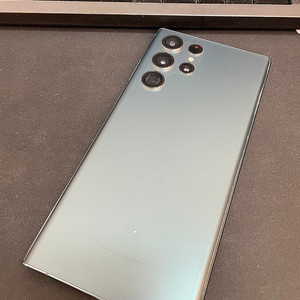갤럭시S22울트라 256GB 그린 무잔상 상태좋은 중고47만팝니다
