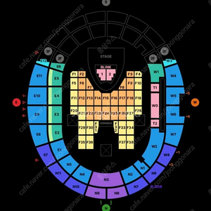 블랙핑크 7월6일 고양콘서트 E10구역 양도 합니다.