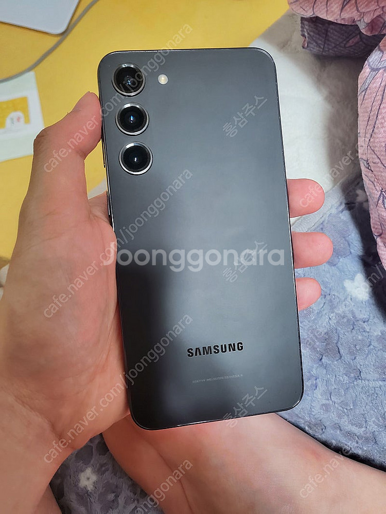 갤럭시s23플러스 블랙 256g 무잔상 33만원에 싸게...--1