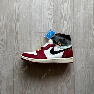 조던1 X 유니온 270 사이즈 미시착 새제품 , Jordan 1 x Union Retro High OG Chicago Shadow 270 size 35만