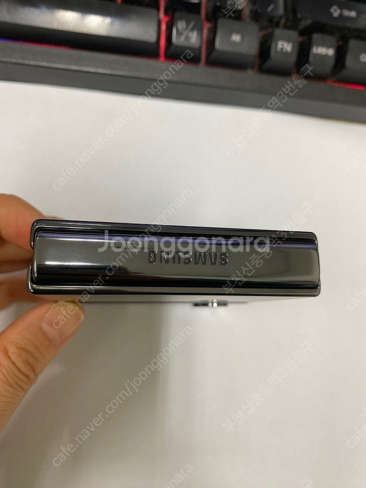 202844 삼성정식리퍼폰 갤럭시Z플립4 그라파이트 S...--6