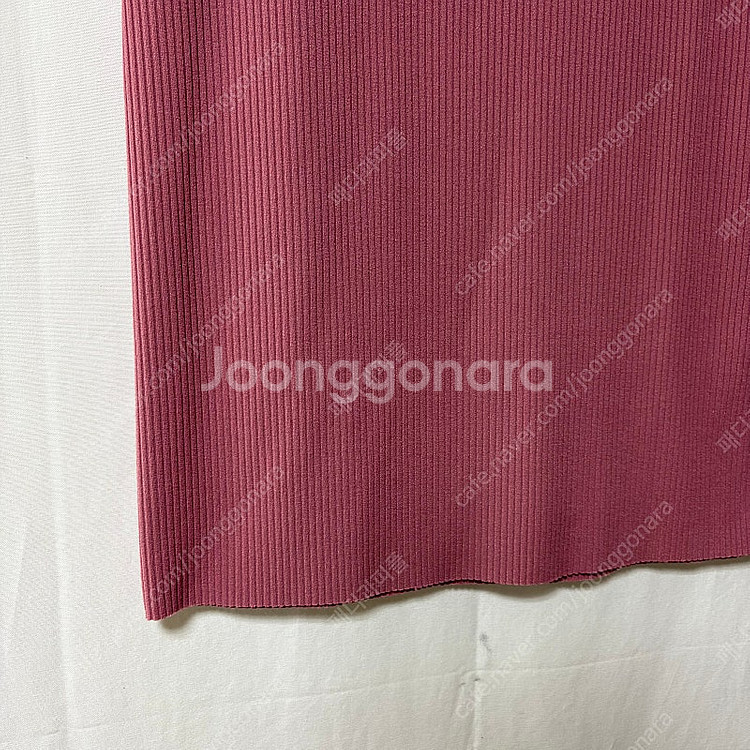 [free]pssw(박선우) 골지 니트 스커트(다크핑크...--5