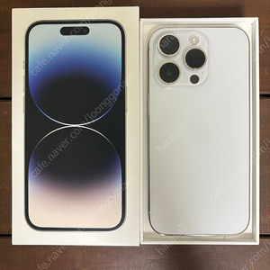 아이폰 14 pro 실버 128GB (상태 최상, 박스)