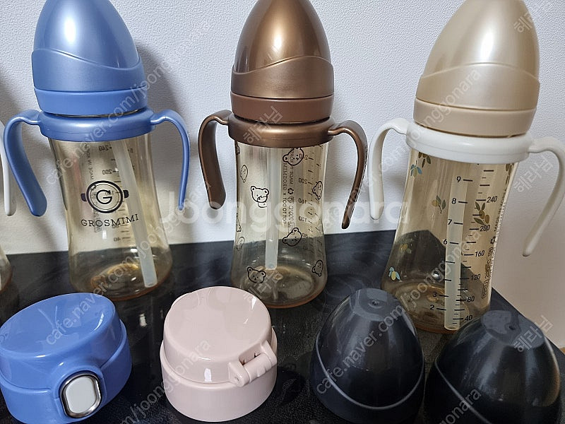 [최저가]그로미미 빨대컵(300ml 6개,(미사용)스텐...--2