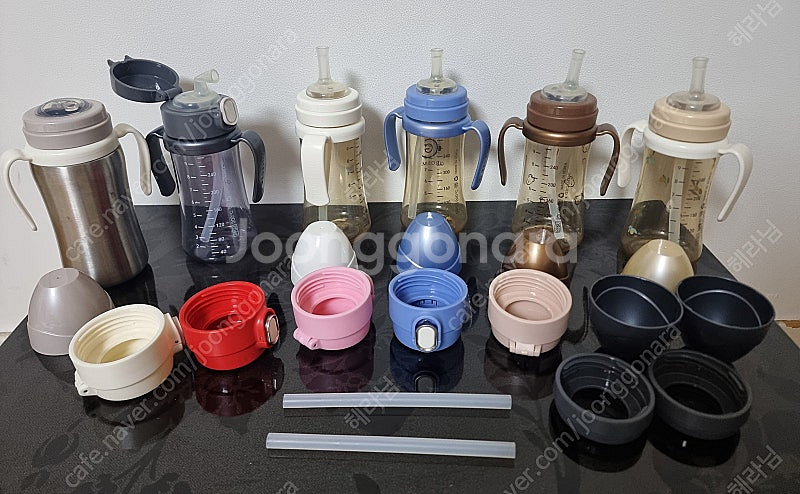 [최저가]그로미미 빨대컵(300ml 6개,(미사용)스텐...--3