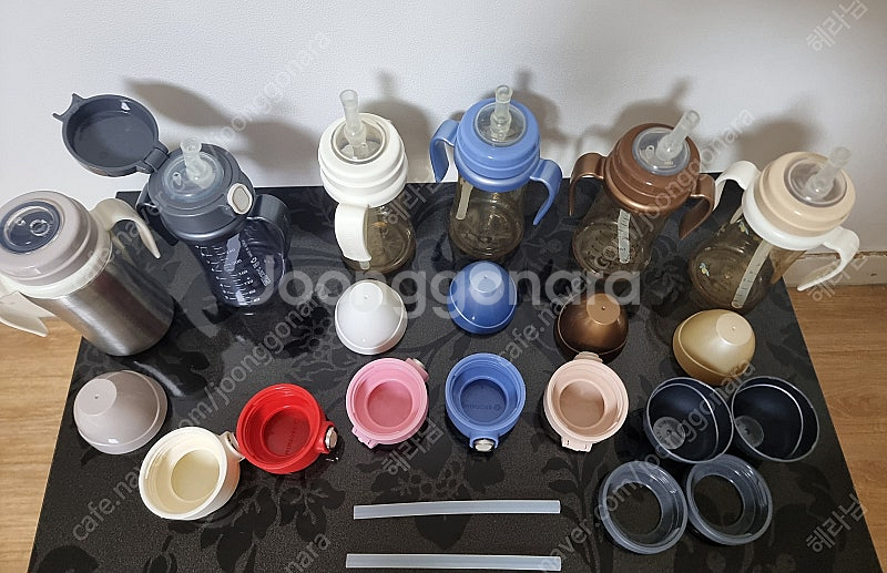 [최저가]그로미미 빨대컵(300ml 6개,(미사용)스텐...--4
