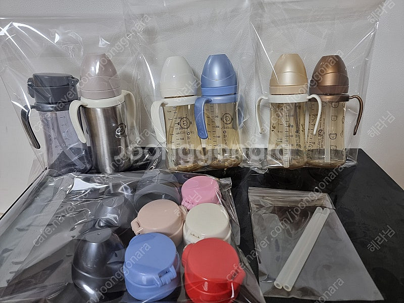 [최저가]그로미미 빨대컵(300ml 6개,(미사용)스텐...--5
