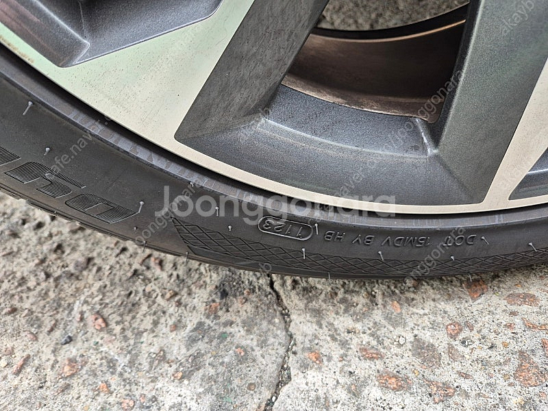 [정품]아우디 q7 sq7 21인치 휠타이어 275 4...--2