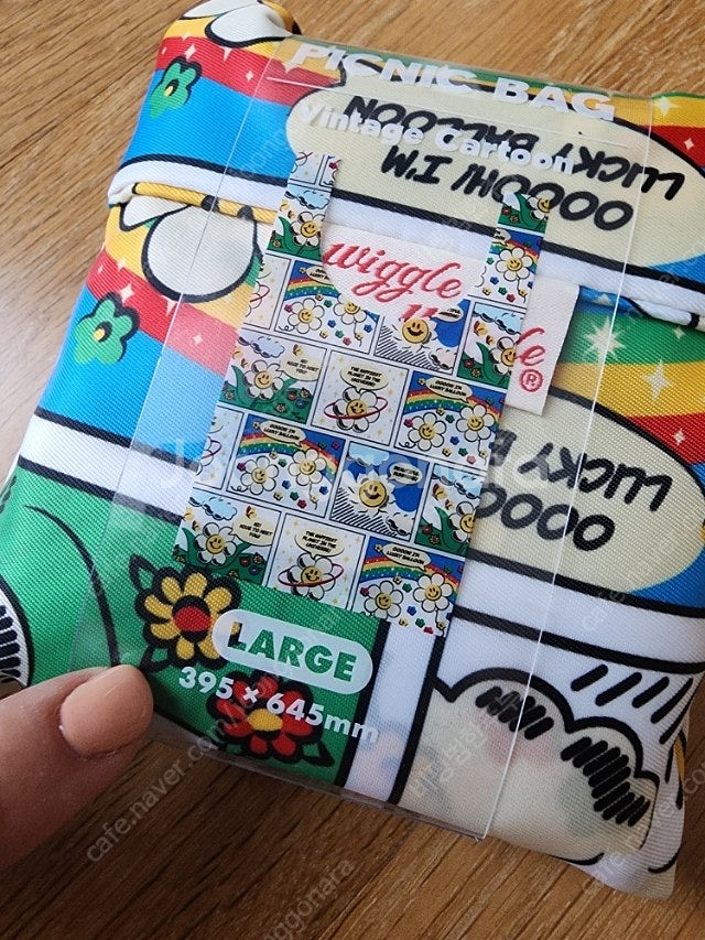 위글위글 피크닉백 vintage cartoon/loqi...--0