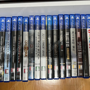 ps4 타이틀 20개 판매합니다.