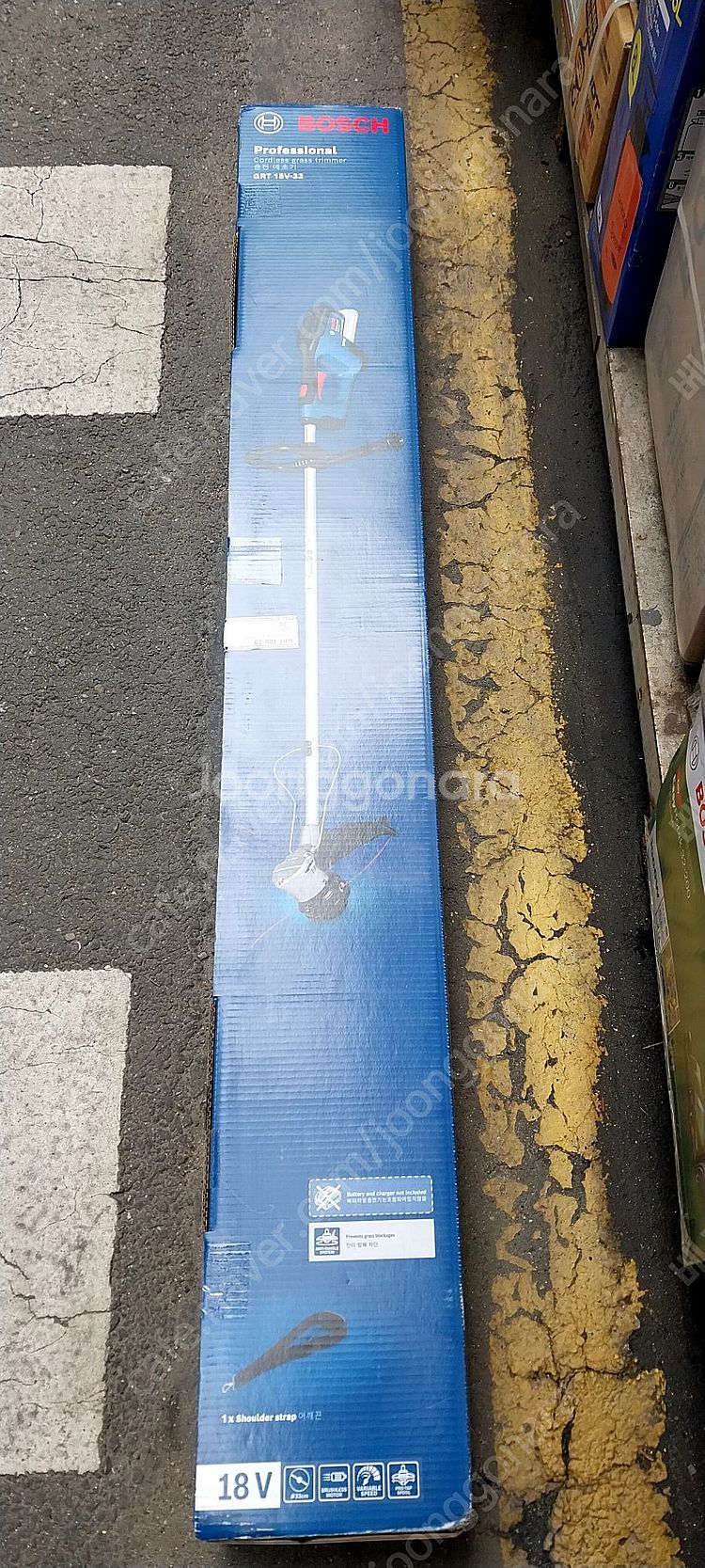 충전예초기GRT18V-33 본체 보쉬미개봉품--0