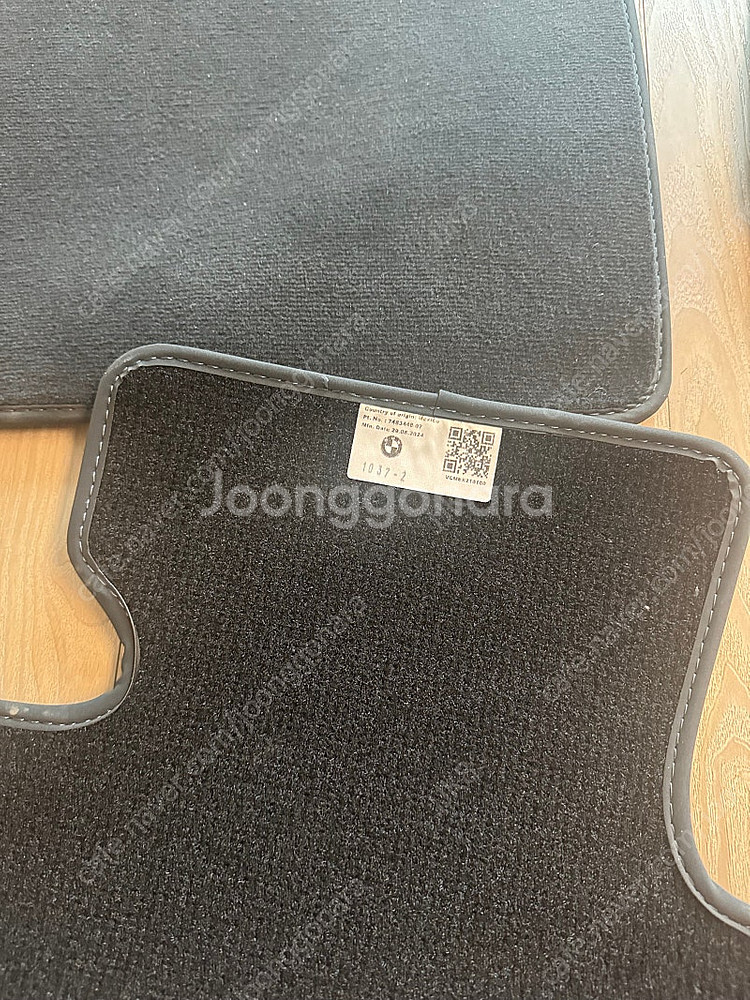BMW X7 정품 매트 7인승--1
